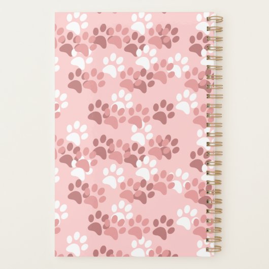 Roze printplaat planner (Achterkant)