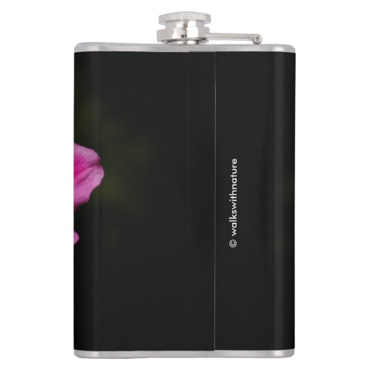 Roze "Prinz Heinrich" Japanse Anemone Flower Heupfles (Achterkant)