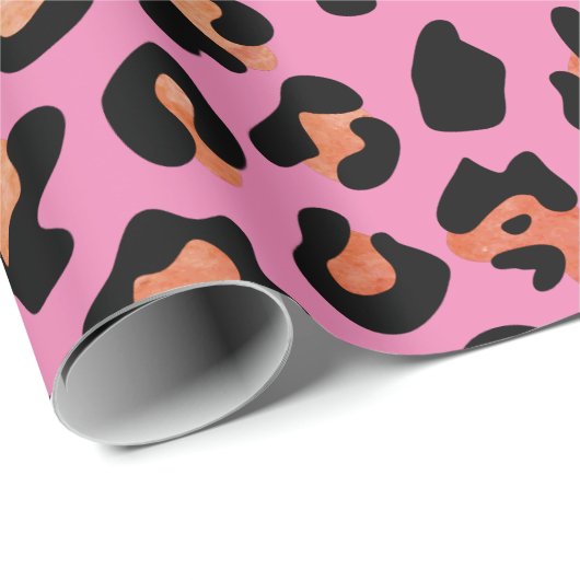  roze proefblad cadeaupapier (Rol Hoek)