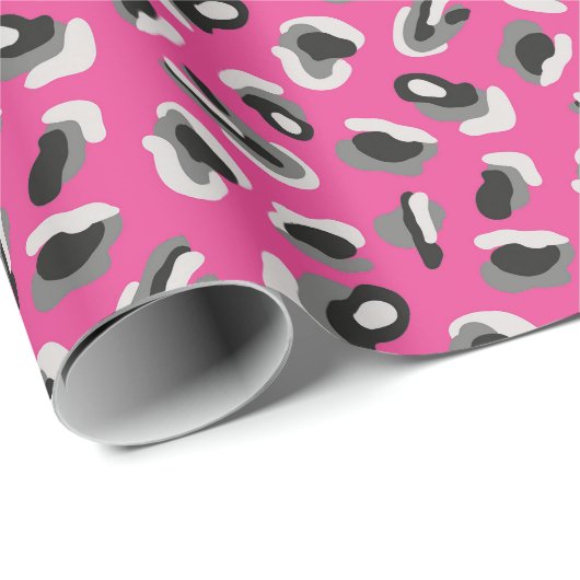 Roze proefdruk cadeaupapier (Rol Hoek)