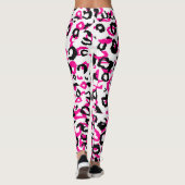 Roze proefdruk leggings (Achterkant)
