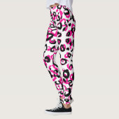 Roze proefdruk leggings (Links)