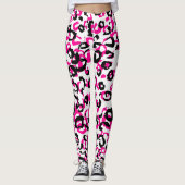 Roze proefdruk leggings (Voorkant)