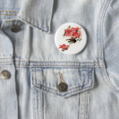 Roze Profusion Ronde Button 5,7 Cm (In situ)