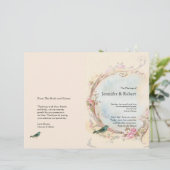 -roze programma en Robin Wedding (Staand voorkant)