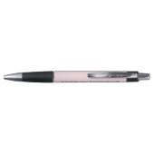Roze Promotionele Pen Custom Printed Kleine Hoevee (Achterkant)