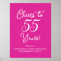 Roze Proost op 55 Jaar Pensioen Partij