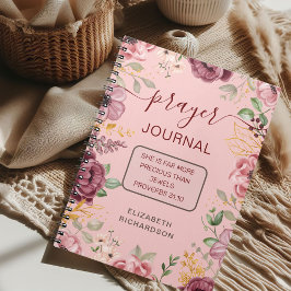 Roze Proverbs 31 gebedsjournaal notitieboek