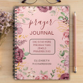 Roze Proverbs 31 gebedsjournaal notitieboek