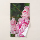 roze pruimen foto bad handdoek (Handdoek)