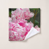 roze pruimen foto bad handdoek (Wasdoekje)