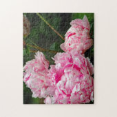  roze pruimen foto legpuzzel (Verticaal)