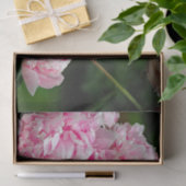 roze pruimen foto tissuepapier (Geschenk)