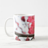 roze pruimen met bloesem koffiemok (Links)