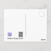 Roze Prunus Bloemen Gelukkige Verjaardag Ansichtka Briefkaart (Achterkant)