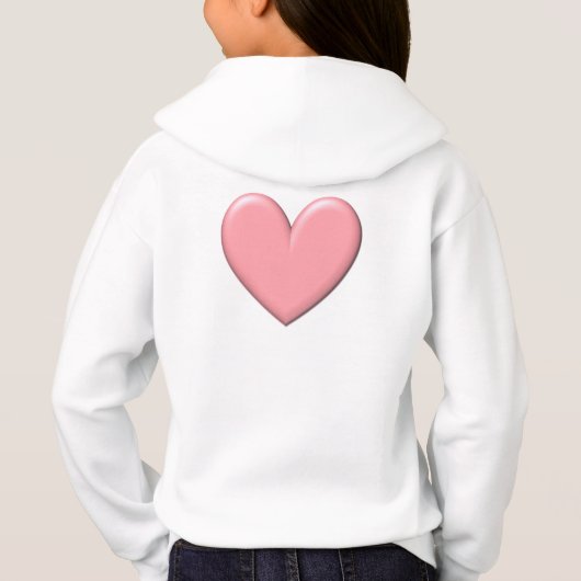 Roze Puffy Heart (Achterkant)