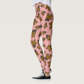 Roze pugs #6 leggings (Links)
