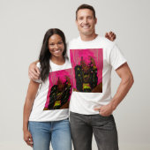 Roze Punk 717 AR-45 T-shirt (Unisex)