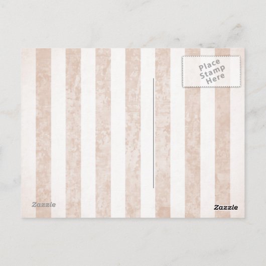 Roze punk anime briefkaart (Achterkant)