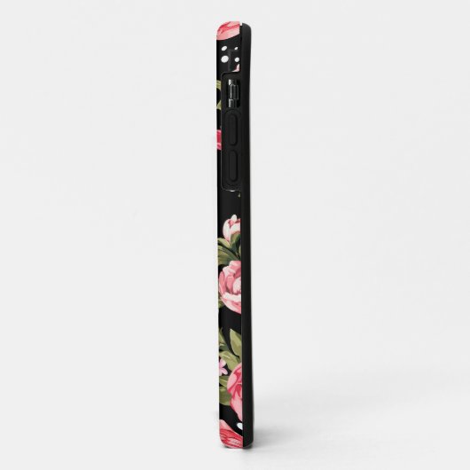 Roze Puny Peonies Case-Mate iPhone Case (Achterkant/links)