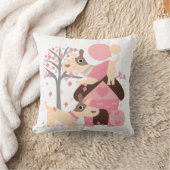Roze Puppies Pillow Kussen (Deken)