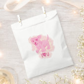 Roze puppy bedankzakje (Geknipt)