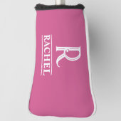 Roze Putter Head Cover (Draai 90)