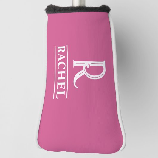 Roze Putter Head Cover (Draai 90)