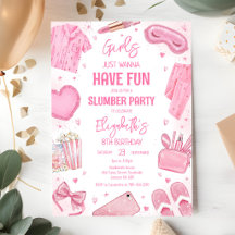 Roze Pyjama Slaapfeest Wellness Verjaardagsfeest