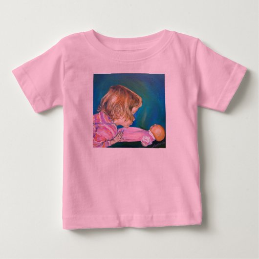 Roze pyjama T-Shirt (Voorkant)