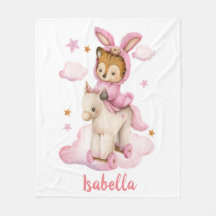 Roze pyjama van een meisje met een teefje