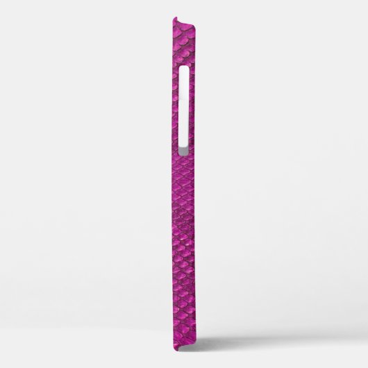 Roze Python: Slangenhuid textuur. Case-Mate iPhone Case (Achterkant / Links)
