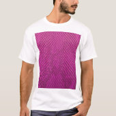 Roze Python: Slangenhuid textuur. T-shirt (Voorkant)