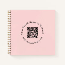 Roze QR | Vrouwelijke Zakelijke Promotie Design