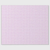 Roze Quatrefoil Patroon Cadeaupapier (Vlak)