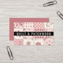 Roze Quilt Patchwork Handgemaakte Kleding