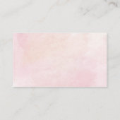 Roze Quinceanera 15e verjaardag Bloemen Informatiekaartje (Achterkant)