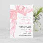 Roze Quinceanera Kaart (Staand voorkant)