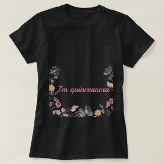 Roze Quinceanera Princess T-Shirt