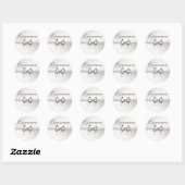 Roze Quinceanera Stickers (Vel)