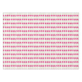 Roze rackers Koekjes Circus Birthday Party Tafelkleed (Voorkant (Horizontaal))