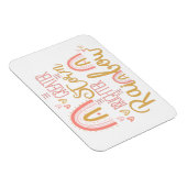  roze radionavigatie Citaat Magneet (Rechterzijde)