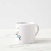 Roze Ram, sterrenbeeld, sterrenbeeld afdruk Espresso Kop (Voorkant rechts)