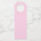 Roze Ram, sterrenbeeld, sterrenbeeld afdruk Flessenhanger (Achterkant)