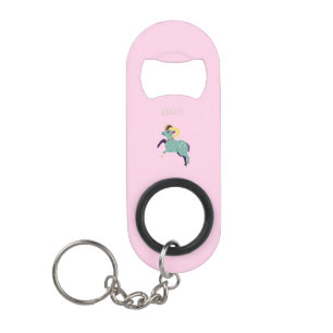 Roze Ram, sterrenbeeld, sterrenbeeld afdruk Mini Flessenopener