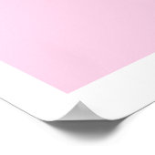 Roze Ram, sterrenbeeld, sterrenbeeld afdruk Poster (Hoek)