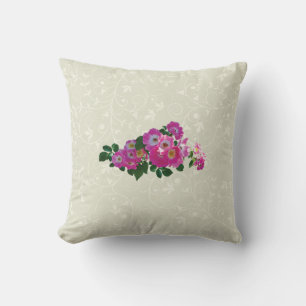 Roze Rambler Roos Kussen