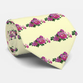 Roze Rambler Roos Stropdas (Opgerold)