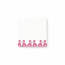 Roze rand van de Flamingos - Post-it® notes