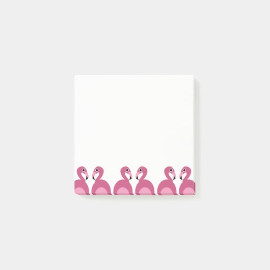 Roze rand van de Flamingos - Post-it® notes (Voorkant)